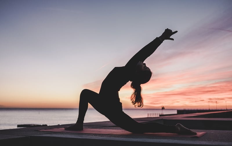 Yoga in Rishikesh, India
